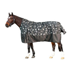 Couverture highneck HKM Pittsburgh Stars 600D 300g Gris clair