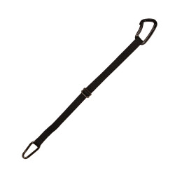 Longe de van et attache croisée détachable avec mousqueton aluminium Grooming Deluxe by Kentucky