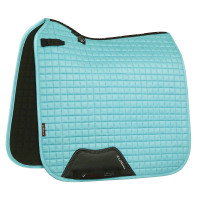 Tapis LeMieux dressage square - luxury Bleu benetton