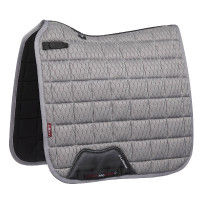 Tapis dressage LeMieux Carbon Mesh Square Gris