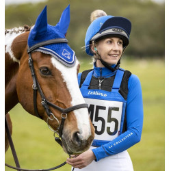 Porte dossard de concours LeMieux Bleu benetton Porte dossard de concours LeMieux Bleu benetton