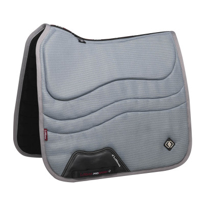 Tapis de selle LeMieux Ultra Mesh Dressage Square Gris