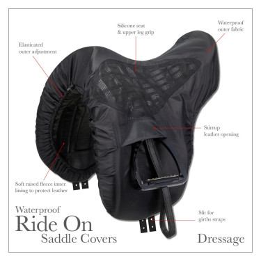 Housse de selle de dressage LeMieux ProKit Ride On Housse de selle de dressage LeMieux ProKit Ride On