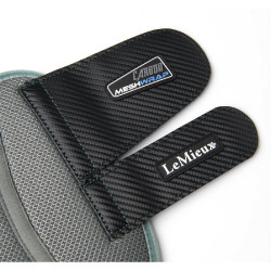 Guêtres LeMieux Carbon Mesh Sage Bleu