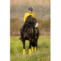 Tapis LeMieux Suede Dressage Square Dijon Jaune Tapis LeMieux Suede Dressage Square Dijon Jaune