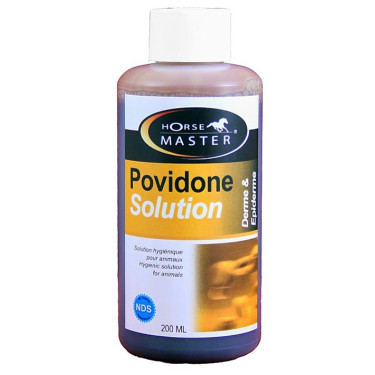 Povidone solution 10% Horse Master Povidone solution 10% Horse Master