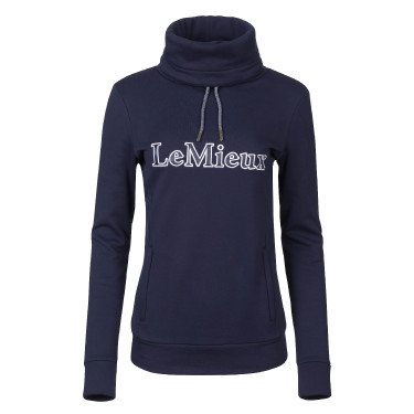 Sweat col cheminée LeMieux à capuches Bleu marine