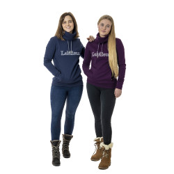 Sweat col cheminée LeMieux à capuches Grape Sweat col cheminée LeMieux à capuches Grape