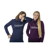 Sweat col cheminée LeMieux à capuches Bleu marine Sweat col cheminée LeMieux à capuches Bleu marine