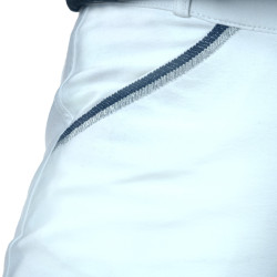 Pantalon Flags & Cup Varena Femme Blanc Pantalon Flags & Cup Varena Femme Blanc