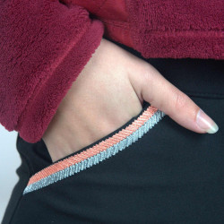 Pantalon Flags & Cup Varena Femme Caviar Noir