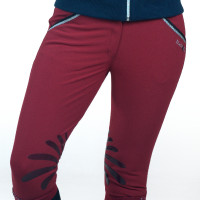 Pantalon Flags & Cup Varena Femme Rouge