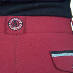 Pantalon Flags & Cup Varena Femme Rouge