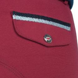 Pantalon Flags & Cup Varena Junior Rouge Pantalon Flags & Cup Varena Junior Rouge