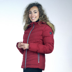 Parka Flags & Cup Femme Wasilla Rouge Parka Flags & Cup Femme Wasilla Rouge