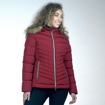 Parka Flags & Cup Femme Wasilla Rouge