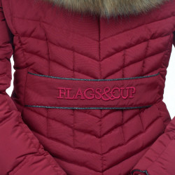 Parka Flags & Cup Femme Wasilla Rouge Parka Flags & Cup Femme Wasilla Rouge