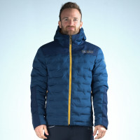 Parka Flags & Cup imperméable homme Nulato Bleu marine
