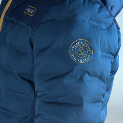 Parka Flags & Cup imperméable homme Nulato Bleu marine