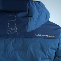 Parka Flags & Cup imperméable homme Nulato Bleu marine