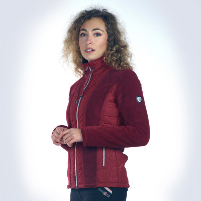 Veste Polaire Flags & Cup Femme Sitka Rouge