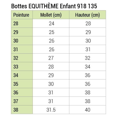 Bottes Equithème Enfant Bottes Equithème Enfant