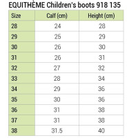 Bottes Equithème Enfant Noir Bottes Equithème Enfant Noir