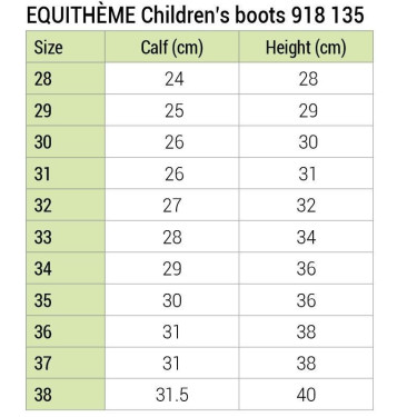 Bottes Equithème Enfant Bottes Equithème Enfant