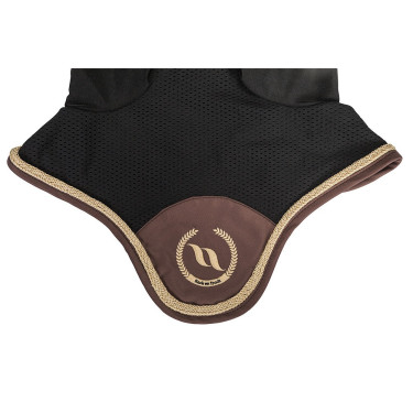 Bonnet cheval Night Collection Back On Track Café Marron