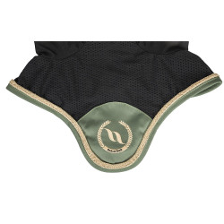 Bonnet cheval Night Collection Back On Track Olive Vert