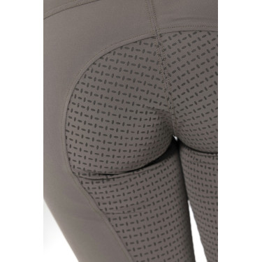 Pantalon Equithème Gizel fond silicone Taupe Marron Pantalon Equithème Gizel fond silicone Taupe Marron