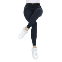 Pantalon Equithème Gizel fond silicone Bleu marine