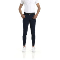 Pantalon Equithème Georg fond silicone homme Bleu marine