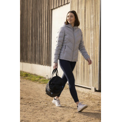 Veste matelassée Equithème Lara Gris chiné Veste matelassée Equithème Lara Gris chiné