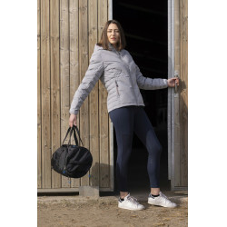 Veste matelassée Equithème Lara Gris chiné Veste matelassée Equithème Lara Gris chiné