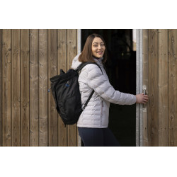 Veste matelassée Equithème Lara Gris chiné Veste matelassée Equithème Lara Gris chiné