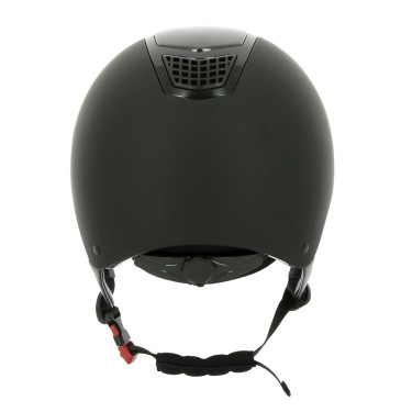 Casque Equithème Airy Noir / bleu brillant