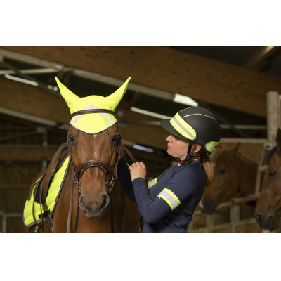 Brassard Equithème High Visibility Jaune fluo