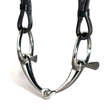 Mors attelage brise demi courbe Finn-Tack Mors attelage brise demi courbe Finn-Tack