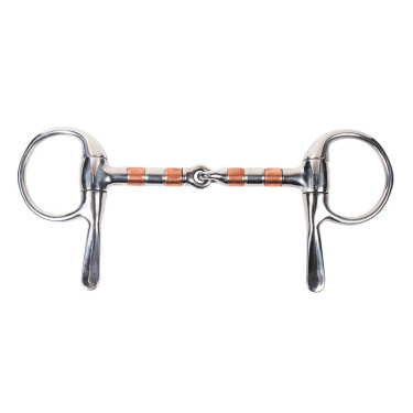 MORS D'ATTELAGE ROULEAUX DE CUIVRE Finn-Tack MORS D'ATTELAGE ROULEAUX DE CUIVRE Finn-Tack