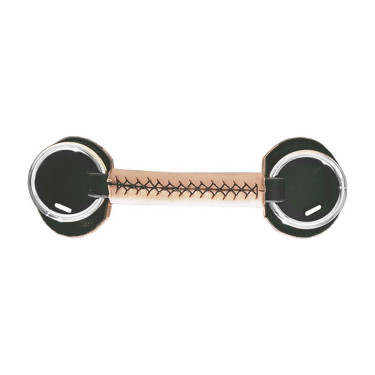 Mors droit recouvert de cuir Finn-Tack Mors droit recouvert de cuir Finn-Tack