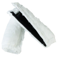 Montant de bride mouton Finn-Tack Blanc