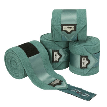 Bandes de polo LeMieux Luxury Sage Bleu Bandes de polo LeMieux Luxury Sage Bleu