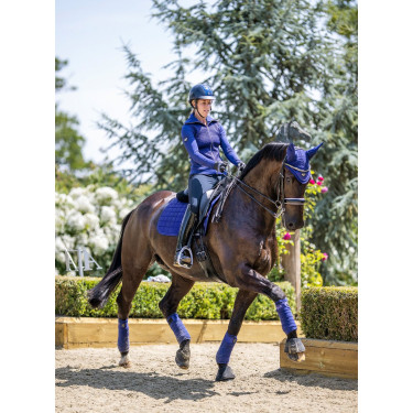 Tapis LeMieux Loire Classic Dressage Square Ink blue Bleu