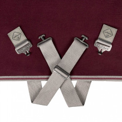 Couverture polaire LeMieux Arika Jersey-Tek Bordeaux