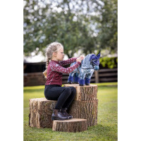 Bonnet anti-mouches pour jouet Mini Poney LeMieux Ink Bleu Bonnet anti-mouches pour jouet Mini Poney LeMieux Ink Bleu