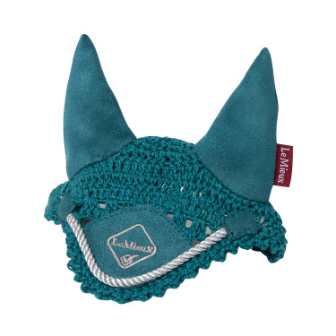 Bonnet anti-mouches pour jouet Mini Poney LeMieux Peacock Bleu Bonnet anti-mouches pour jouet Mini Poney LeMieux Peacock Bleu