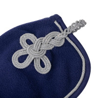 Couverture de concours pour jouet Mini Poney LeMieux Azure Bleu