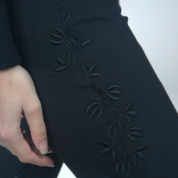 Pantalon Flags & Cup Nakina femme Caviar Noir