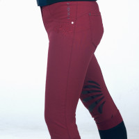 Pantalon Flags & Cup Nakina Junior Rouge